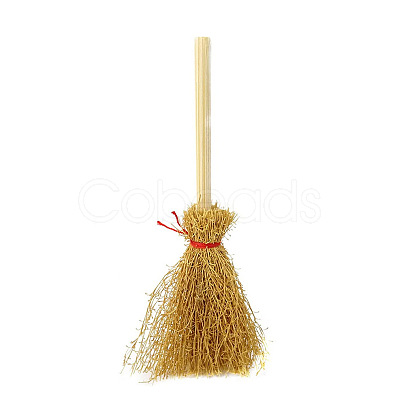 Halloween Theme Mini Witch Broom Party Decoration HAWE-PW0001-106B-1