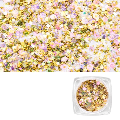 Nail Art Glitter Sequins AJEW-Q033-003H-1