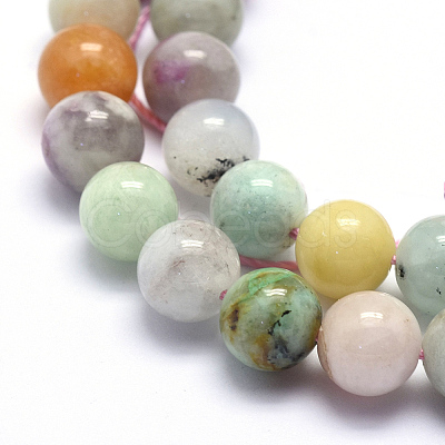 Natural Mixed Stone Beads Strands G-K224-05-8mm-1