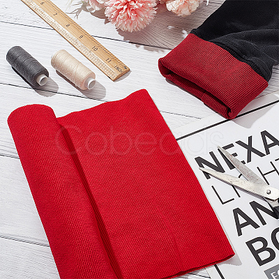Cotton with Spandex Ribbing Fabric for Cuffs FIND-WH0260-39B-1