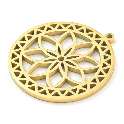 304 Stainless Steel Pendants STAS-S142-04G-1