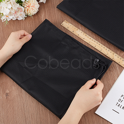 2Pcs Polyester Drawstring Clothing Storage Bags ABAG-GF0001-49A-1
