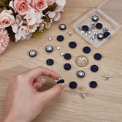 Cotton Cap Top Buttons BUTT-BC0001-13B-1