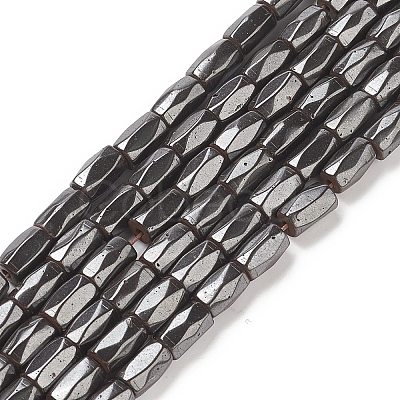 Magnetic Synthetic Hematite Beads Strands IM302-1