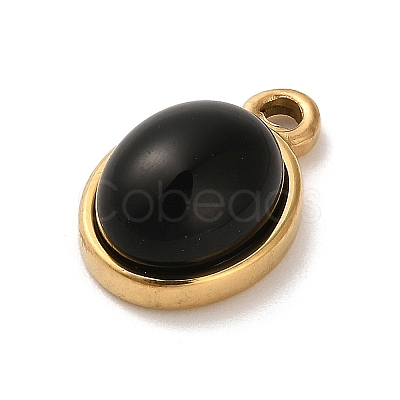 Natural Obsidian Pendants STAS-R009-04G-06-1
