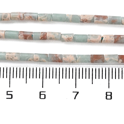Synthetic Shoushan Stone Beads Strands G-B124-A02-01-1
