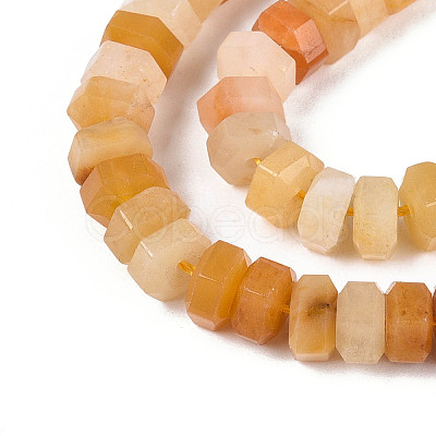 Natural Topaz Jade Beads Strands G-N357-14A-13-1