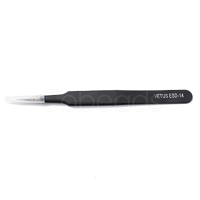 Spray Painted 201 Stainless Steel Beading Tweezers TOOL-G021-07-1
