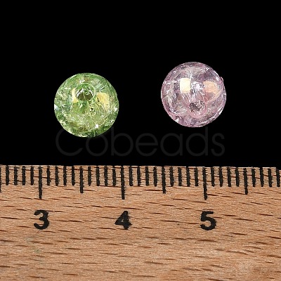 Transparent Crackle Acrylic Beads AC-CBA4496-05A-1
