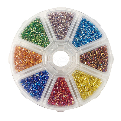 11/0 Two Cut Round Hole Glass Seed Beads SEED-YS0001-01-1