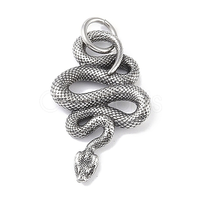 316 Surgical Stainless Steel Pendants STAS-E212-25B-AS-1