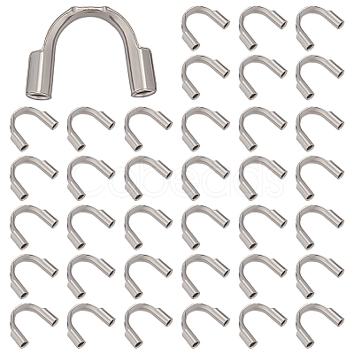 150Pcs 316 Stainless Steel Wire Guardian and Protectors STAS-ME0002-21-1