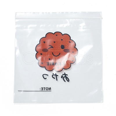 Rectangle Plastic Zip Lock Candy Bag OPP-M004-02B-1