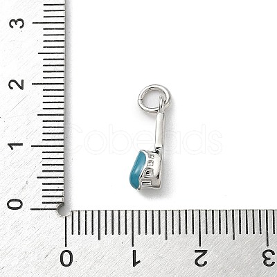 Brass Enamel Pendants KK-A273-10P-02-1