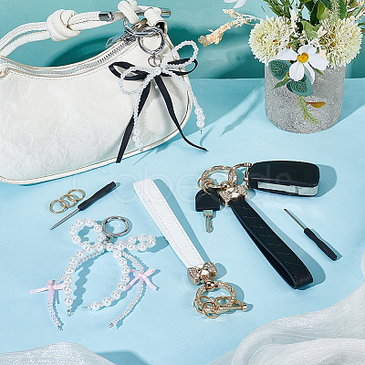 2 Sets 2 Colors PU Leather Bag Straps AJEW-NB0008-79-1