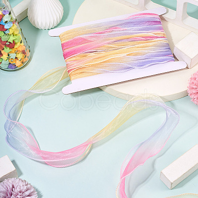 10M Polyester Gauze Ribbon OCOR-TA0003-24B-1