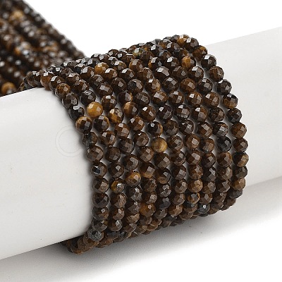 Natural Tiger Eye Beads Strands G-M399-03A-01-1