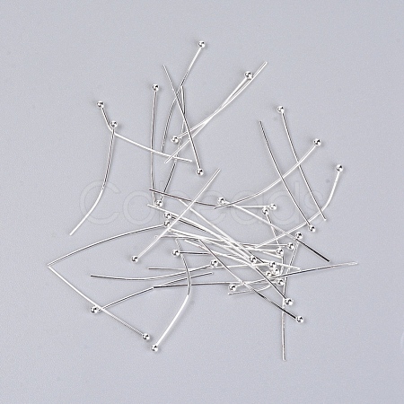 Brass Ball Head Pins KK-WH0043-03D-02-1