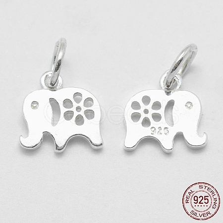 925 Sterling Silver Pendants X-STER-K170-04S-1