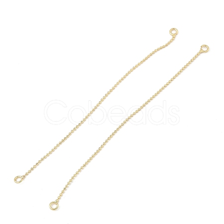 Brass Ends with Chain KK-Q039-14G-1