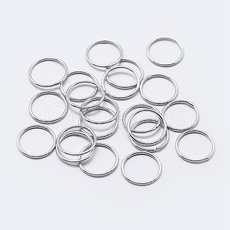 925 Sterling Silver Soldered Closed Jump Rings STER-F036-03P-1x4-1