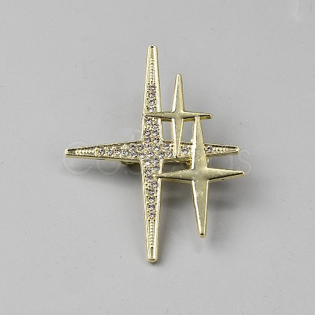 Alloy Rhinestone Lapel Pin Brooches for Backpack Clothes JEWB-WH0051-013G-1
