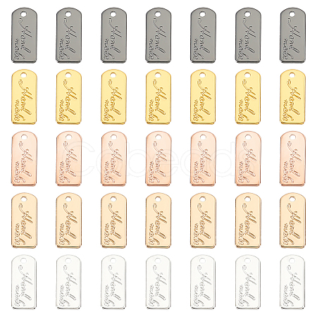 50Pcs 5 Colors Alloy Charms FIND-WR0011-36-1
