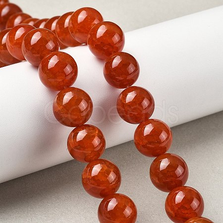 Natural Multi-Color Agate Beads Strands G-A261-B07-14mm-1