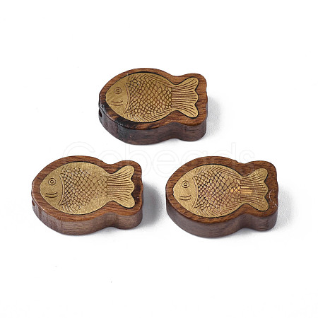 Natural Wood Undyed Beads WOOD-N013-003-1