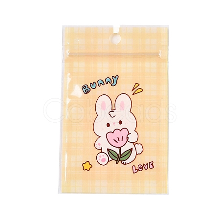 Rectangle Plastic Packaging Resealable Bags OPP-T003-01A-1