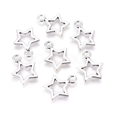 Tibetan Style Alloy Pendants X-TIBEP-A113347-AS-LF-1