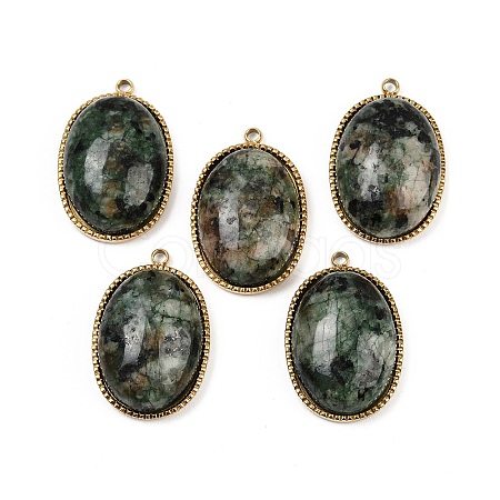 Natural African Turquoise(Jasper) Pendants X-STAS-F322-15G-04-1