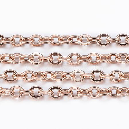 Ion Plating(IP) 304 Stainless Steel Cable Chains CHS-H009-24RG-1