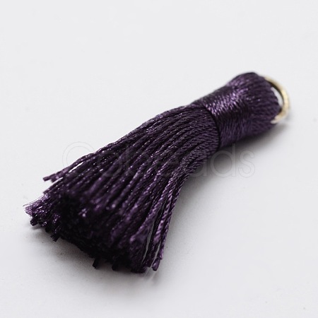 Nylon Tassels Pendant Decorations HJEW-L013-07-1