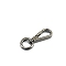 Zinc Alloy Swivel Clasps, Gunmetal, 52mm