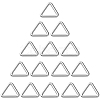 20Pcs Triangle Alloy Linking Rings FIND-CY0001-17P-1