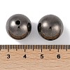 CCB Plastic Round Beads ALUM-U001-08A-09-3
