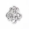 Alloy Hook Button PALLOY-WH0082-64-4