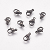 304 Stainless Steel Lobster Claw Clasps STAS-P185-11-B-1