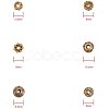 Zinc Alloy Spacer Beads PALLOY-PH0012-28-2