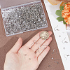 300Pcs 304 Stainless Steel French Earring Hooks STAS-SP0001-36-3