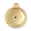 Brass Micro Pave Cubic Zirconia Charms ZIRC-I054-13G-05-3