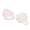 Frosted Transparent Acrylic Beads OACR-F013-02-2