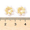 Rack Plating Flower Brass Beads KK-H449-70G-01-RS-2