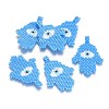 Handmade Japanese Seed Beads Pendants SEED-L008-050A-1