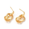 Brass Stud Earring Findings KK-M270-32G-1