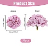 Cloth Artificial Flower Head DIY-WH0591-100-2