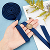 Cloth Cord for Women's Wedding Dress Zipper Replacement SRIB-WH0007-08B-3