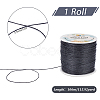 PandaHall Elite 1 Roll Round Waxed Polyester Cords YC-PH0002-44A-2