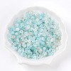 Frosted Transparent Acrylic Beads OACR-N137-72I-1